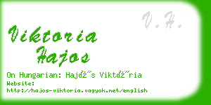 viktoria hajos business card